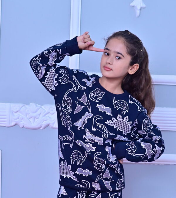 Dinosaur WHITE BLUE - Image 5